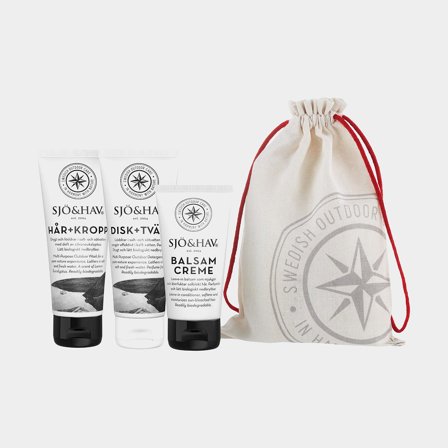 Wilderness Kit Sjö & Hav No. 3 (hair & body wash, dish & laundry detergent & conditioner creme)
