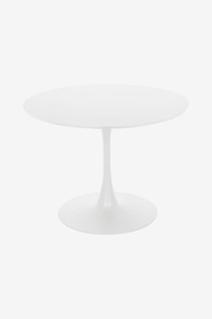 Loft24 - Spisebord Yazoo diameter 100 - Hvid - Spiseborde - Fra Homeroom