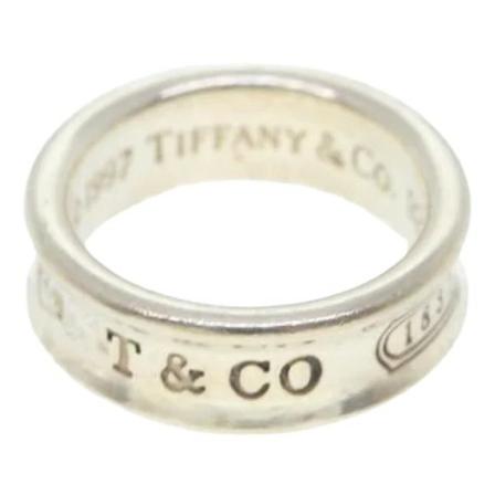 Tiffany & Co. Pre-owned Pre-owned Metall ringar grå, Dam Vintage Smycken, Dam, Storlek: ONE SIZE