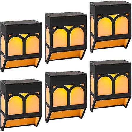 Solar Lampa Utomhus Solar Fence Lights, Hem Solar Led Landscape