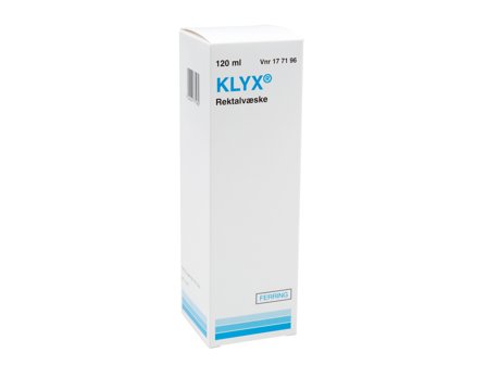 Klyx Rektalvæske (klystèr), 120 ml