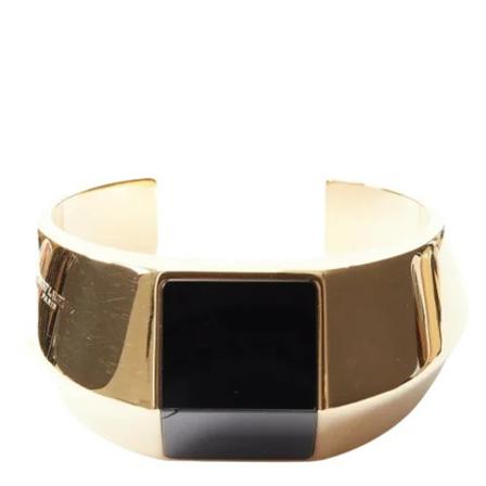 Saint Laurent Vintage, Pre-owned Metal bracelets Geel, Dames, Maat:ONE Size,brass