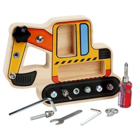 Montessori leksak skruvmejsel set kul grävmaskin fin motorik färdigheter leksaker sensoriska leksak