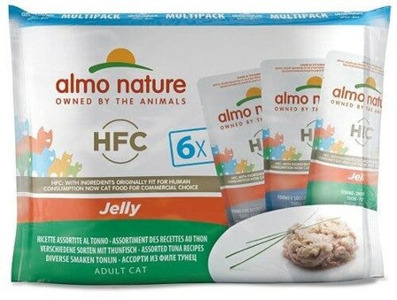Almo Nature HCF Jelly Cibo Umido Al Tonno Per Gatti Adulti