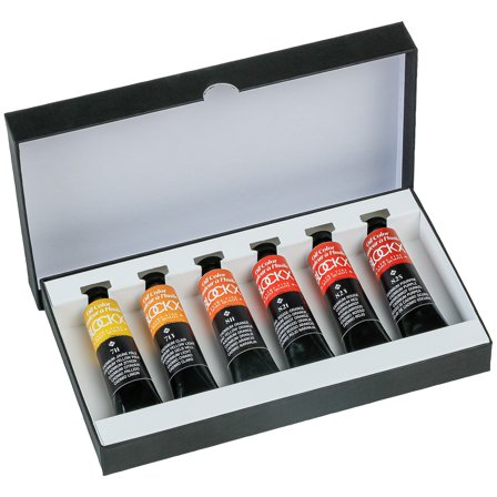 Oil Color Assortment 6x20 ml Cadmiums