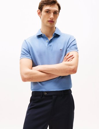 Tommy Hilfiger Core 1985 Regular Polo - Blue - XXL
