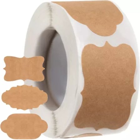 Självhäftande etiketter - 300 st. Ruhy 20615