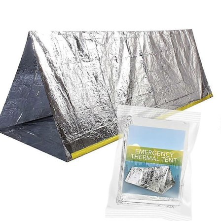 2-personers återanvändbart nödöverlevnadstält: Termisk filt