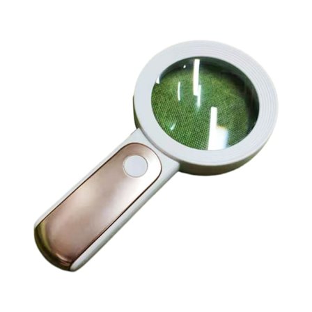 Upplyst förstoringsglas Läsförstoringsglas med ljus för seniorer Läsbok, karta, barns naturutforskning, insekter