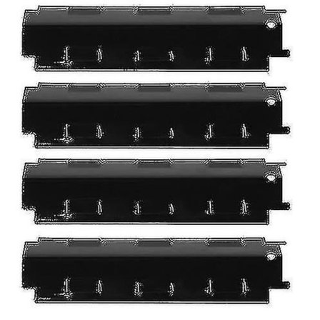 4 Pak Gasgrill Varmeskjoldplader, Bbq Brænderdæksel, Varmetelt, Flamme Tæmmer, Reservedele Til Master Chef, Charbroil, Kenmore, Master Forge