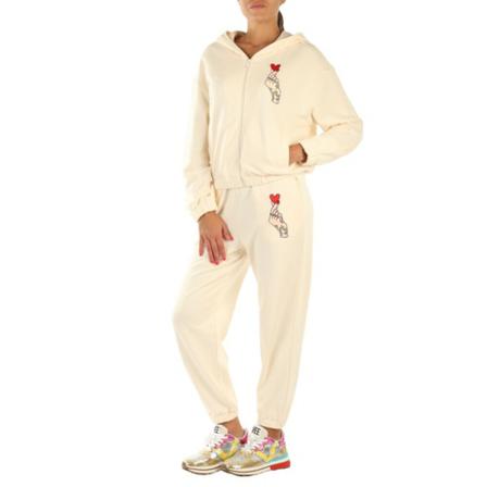 Love Moschino, Training Sets Beżowy, Kobieta, Rozmiar: S