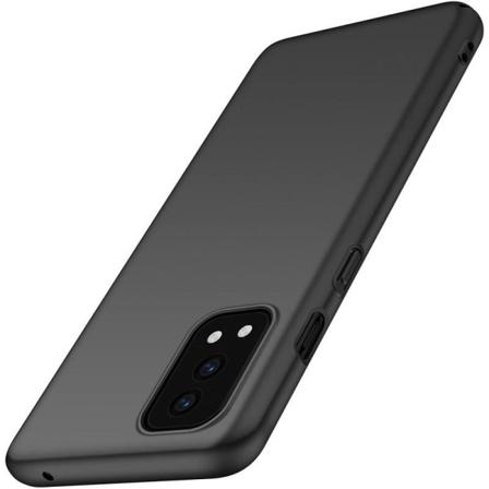 Oneplus Nord 2 5g Tunn Gummibelagd Mattsvart Skal Basic V2 Svart