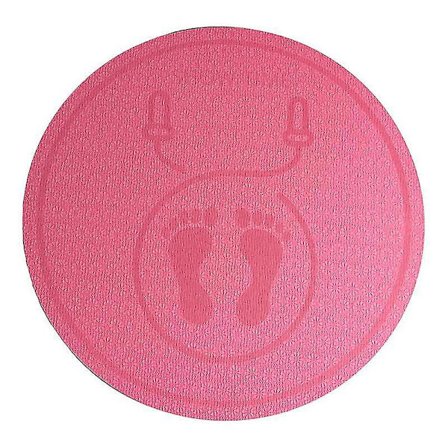 Yogamåtte, Hoppetovsmåtte (1 stk, Pink)