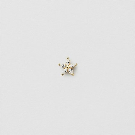Bling Flower Piercing