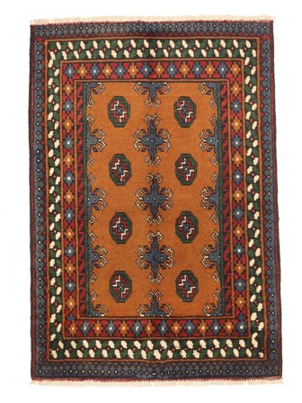 Afghan Fine Rug Hand Knotted 79X117 Afghanistan