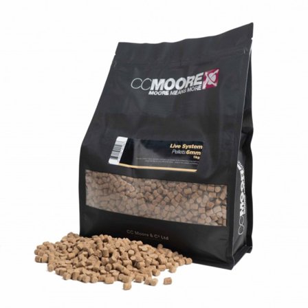 CC Moore Live System Pellets 6mm - 1kg
