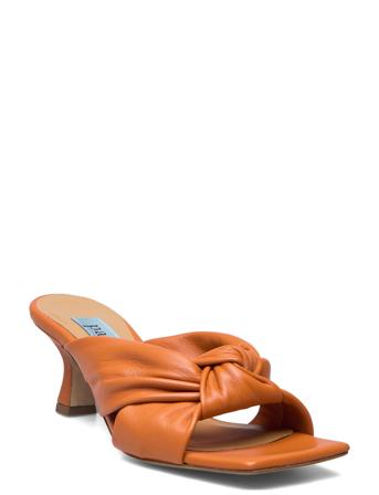 Single Knot Semisquare Low Sandal Med Hæl Oransje Apair*Betinget Tilbud