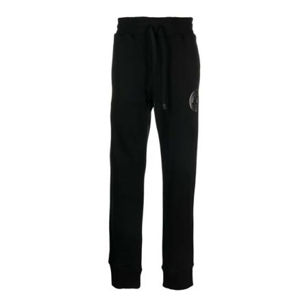 Versace Jeans Couture, Sweatpants Zwart, Heren, Maat:L