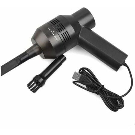 Bärbar USB-dammsugare och luftblåsare för husdjur, bärbar dator, tangentbord och kamera