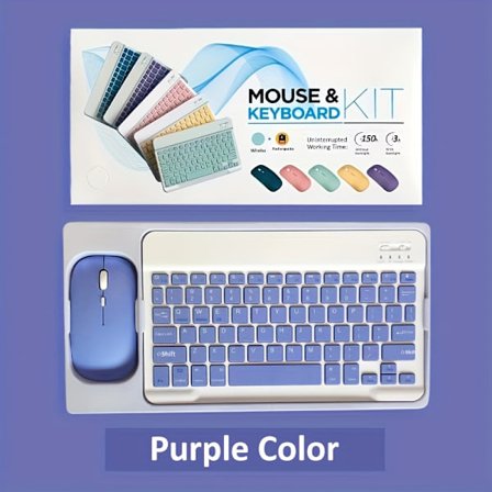 Trådløst tastatur og mus for Android-nettbrett iPad