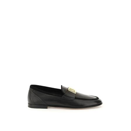 Dolce & Gabbana Instappers , Zwart , Heren , Maat: 40 EU Instappers & Slip ons