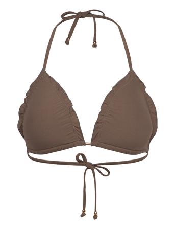 Vanida W Bikini Top Brown Athlecia