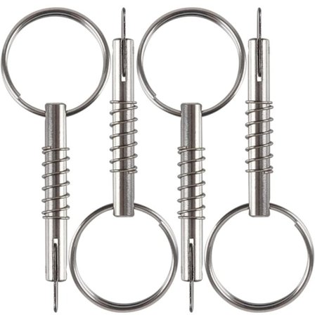 4 kpl Quick Release Tappi Automaattinen lukitustappi Kieleketappi