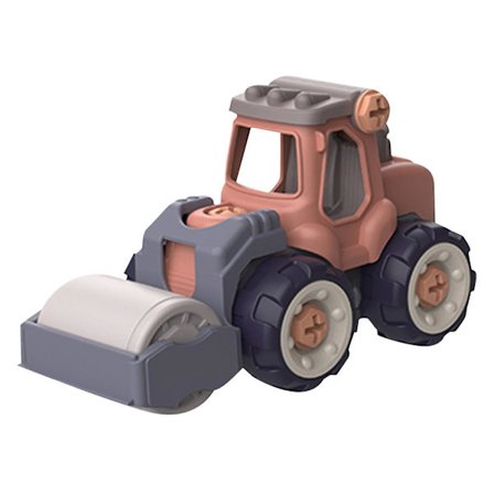 Demontering og montering av konstruksjonskjøretøy gravemaskin DIY mutterbygging og konstruksjon leketøy