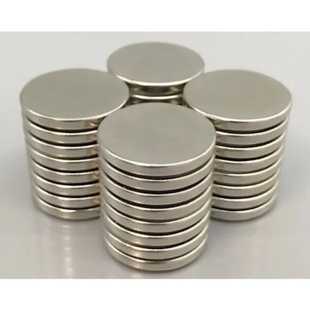 5 st 25 x 3 mm Neodymmagneter / N35 magnet Magneter