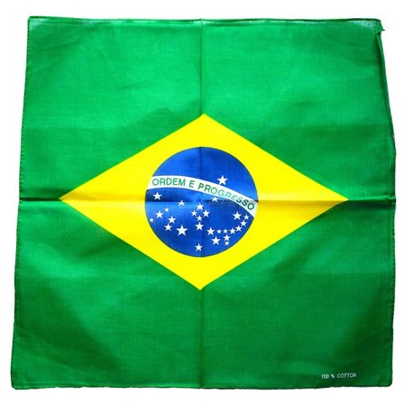 Brasil Bandana scarf