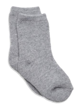 Nbfwaksi Wool Terry Sock Xxiii Socks & Tights Socks Grå Name It*Betinget Tilbud