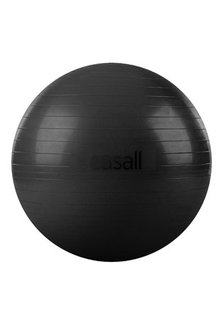 Casall Exercise Ball Black 70-75 cm, Sport & Velvære, Fitnessudstyr, Træningsbolde