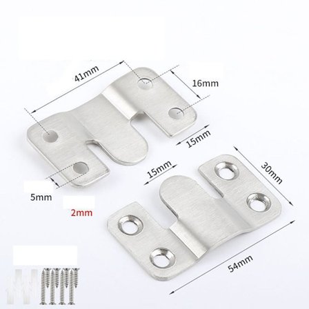 Interlock ripustussoljen upotuskiinnike SILVER L