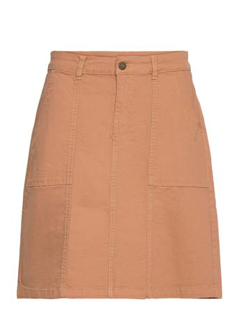 Frfotwill 1 Skirt Kort Nederdel Brun Fransa