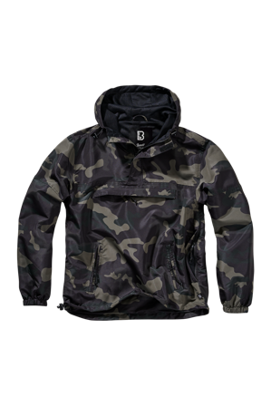 Brandit Summer Windbreaker Jacket Dark Camo S