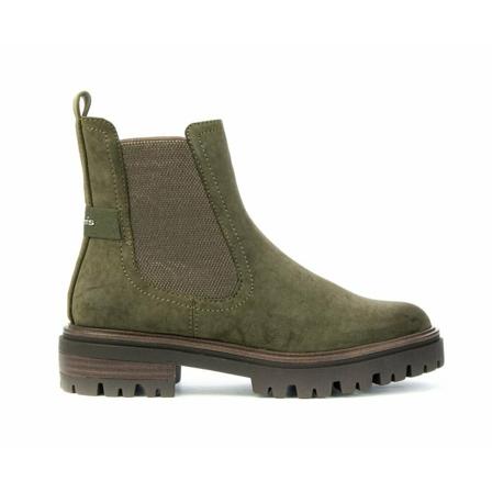 Tamaris, Boots Groen, Dames, Maat:37 EU,rubber