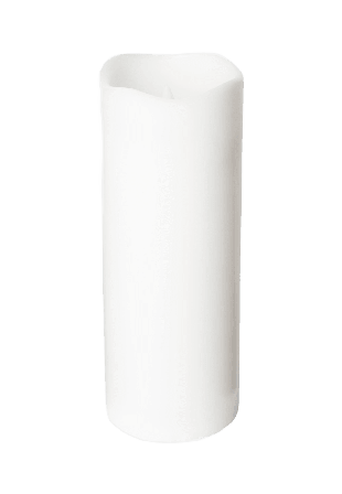 Åhléns Home Blockljus med timer LED 20 cm Belysning Vit ONESIZE