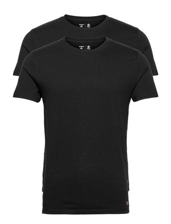 Classic Tee Double Pack T-shirts Short-sleeved Svart Superdry