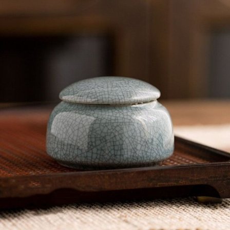 Keramisk kjæledyrurne 60 ml Liten urne for menneskelig aske Mini dyrebegravelsesurne Menneskelig kremasjonsurne Hundeurne for aske B