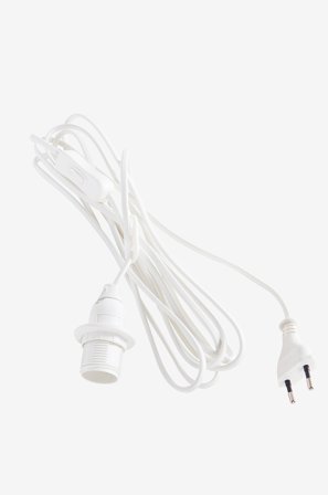 Jotex - POLAREN lyspæreholder Hvit - Kjøp Lampetilbehør hos Jotex