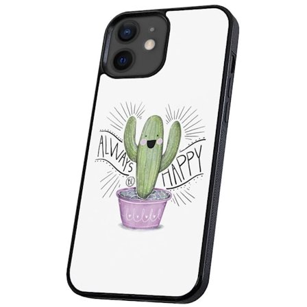 iPhone 12/12 Pro - Skal/Mobilskal Happy Cactus