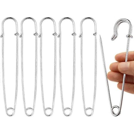 20 stk. store sikkerhedsnåle 10 cm store sikkerhedsnåle sikkerhedsklemmer kæmpe sikkerhedsnåle til håndværk smykker strikketøj tøj