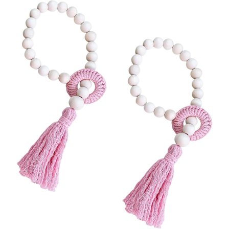 2-pack dekorativa gardinomtag med justerbart rep, Sim