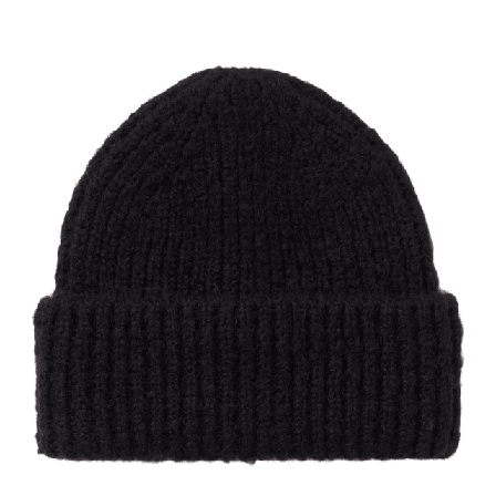 Wera Stickad beanie MOLLY Mössor & hattar Svart ONESIZE
