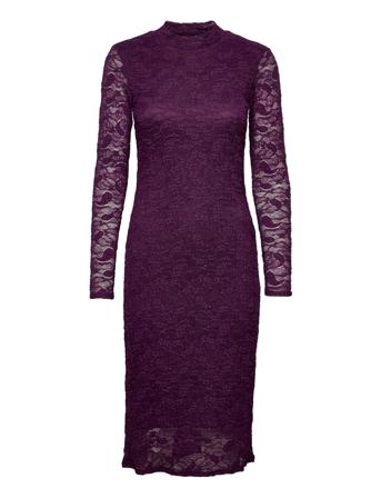 Obyiw Dress Knälång Klänning Lila InWear