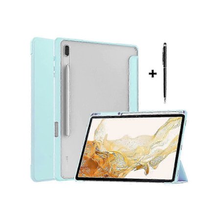 Samsung Galaxy Tab S8 Plus 12.4 2022 Sm-x800 Sm-x806 / Tab S7 Fe 12.4 Tommer 2021 / Tab S7 Plus 12.4 2020 Med Penneholder, Universal Stylus(h})