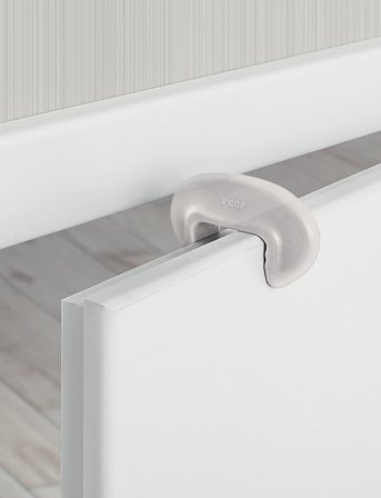 Reer Economy Pack Door Stopper, Transparent - White - ONE SIZE