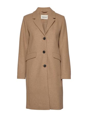 Pamela Coat Outerwear Coats Winter Coats Brown Modström