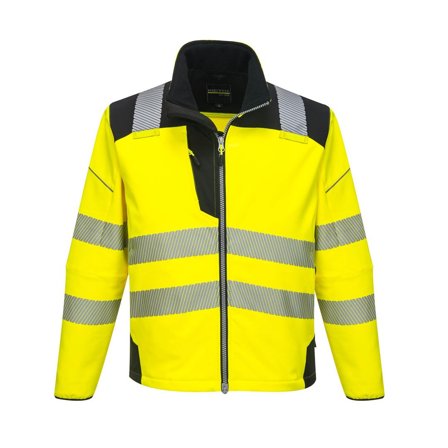 PORTWEST Varselsoftshell T402 Hi-Vi Kl 2/3 6XL - Lyreco - Arbetskläder - Varselkläder - Varseljackor