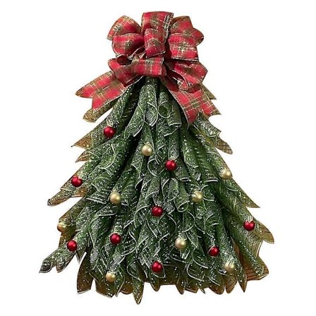 Juletrærkrans Dørkrans med Lys Utenfor Inne Julekrans Buespyd